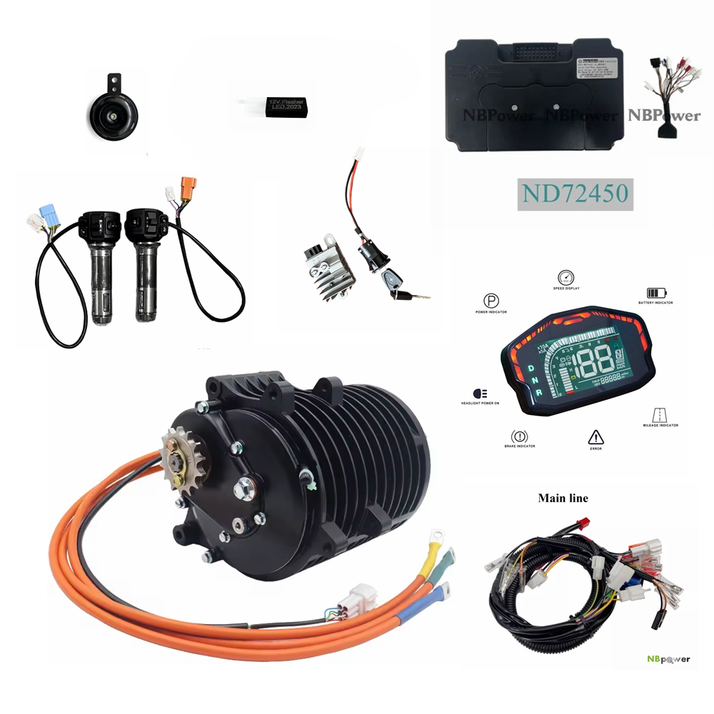 QS 138 3000W V3 70H Mid Drive  - Mid Drive Motor Kit 72V 3000W recension och pris