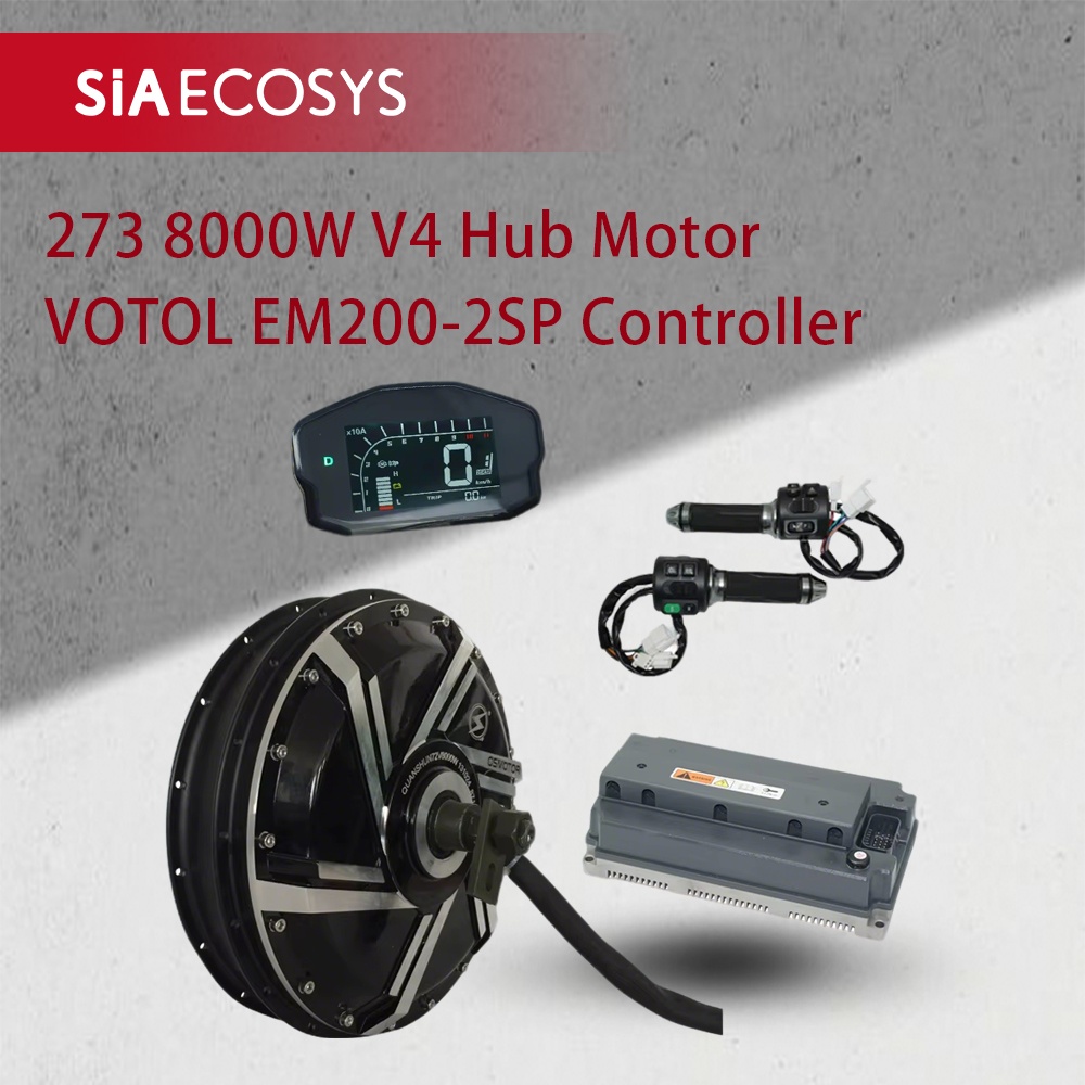 QSMOTOR QS273 8000W Powerful H - Qs273 Hub Motor 8000W 72V recension och pris