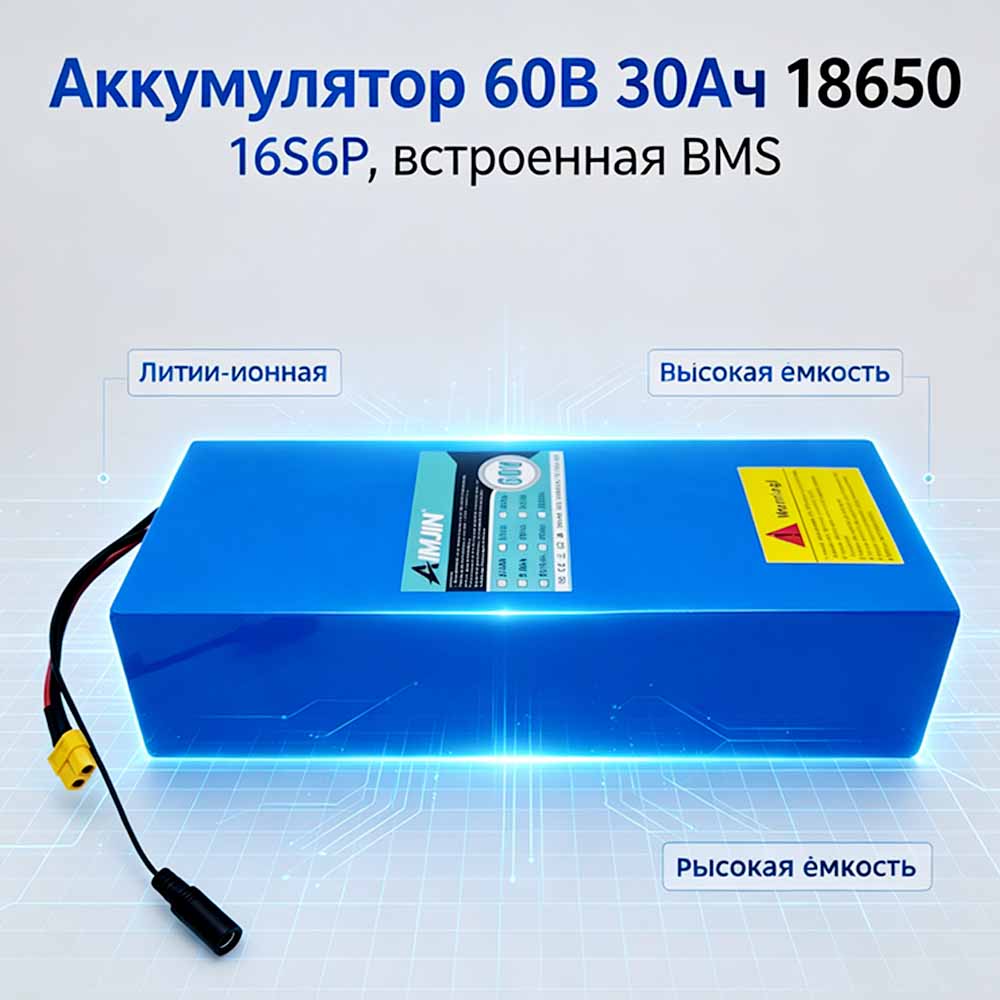 16S6P 60V 30Ah 18650 Lithium I - 60V 30Ah Electric Scooter Battery recension och pris